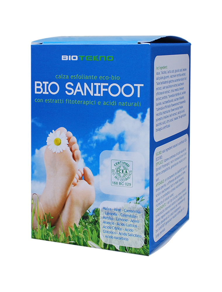 Bio Sanifoot calza esfoliante piedi