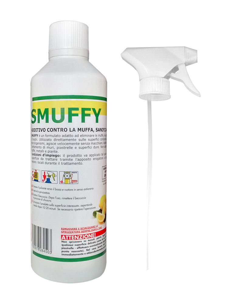 Spray detergente antimuffa STOP muffa KO igienizzante sanificatore muro  Boero